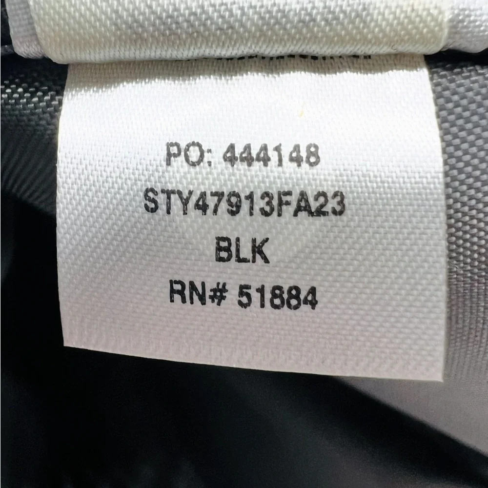 Patagonia Black Backpack with Blue Logo STY47913FA23
